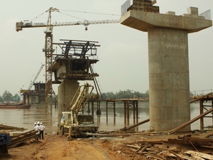 Khánh thành cầu Ngọc Tháp bắc qua sông Hồng